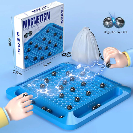 Magnetic Chess & Checkers Game Set